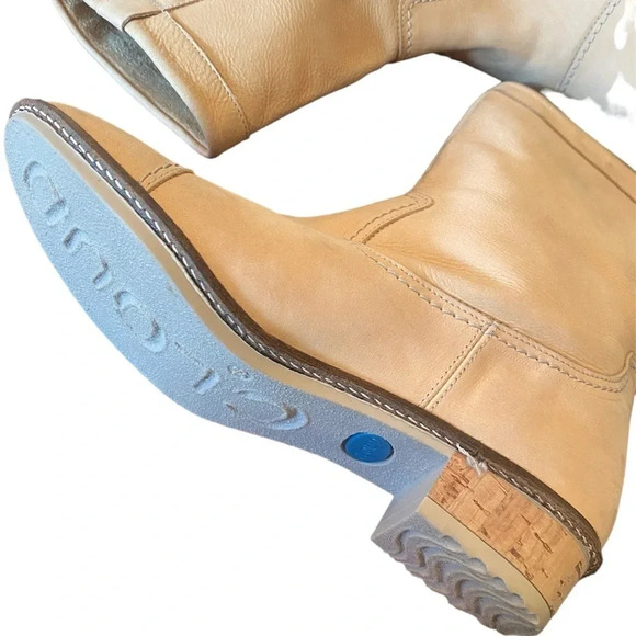 Cloud Footwear European Leather Tassel Tan Leather Boots - Picture 7 of 10